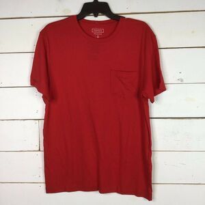 New Club Room Performance Pocket TShirt Fire Red Men's Medium